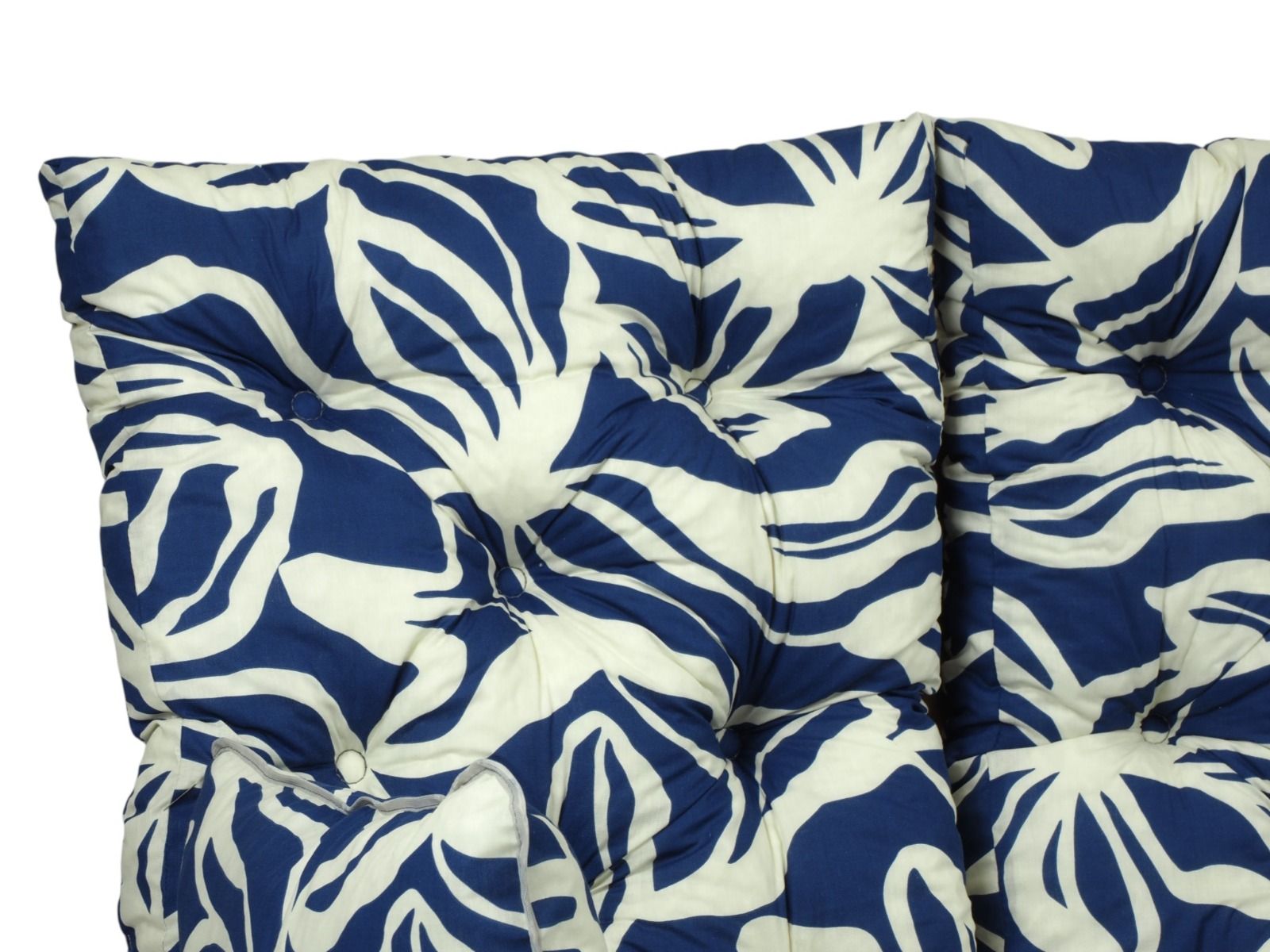 Stockholm keinun pehmusteet 165 cm, sininen kuvio