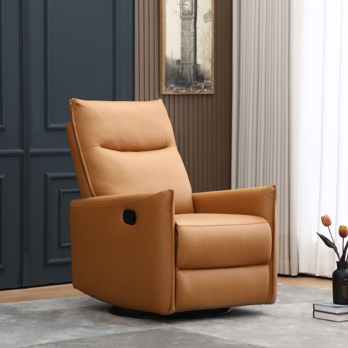 Stockholm mekanismituoli, konjakinruskea