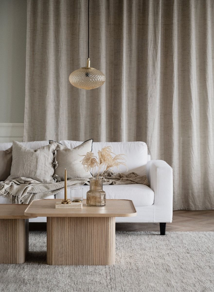 Rowico Sullivan kahvipöytä 80x80cm, valkopesty