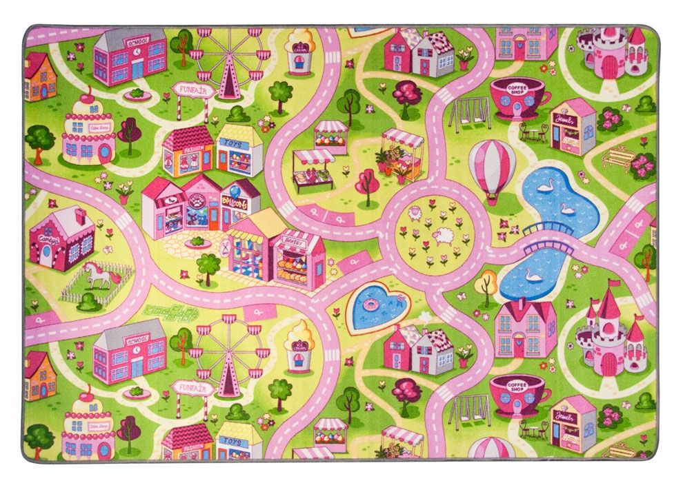 Sweet City liikennemmato, pinkki sävy