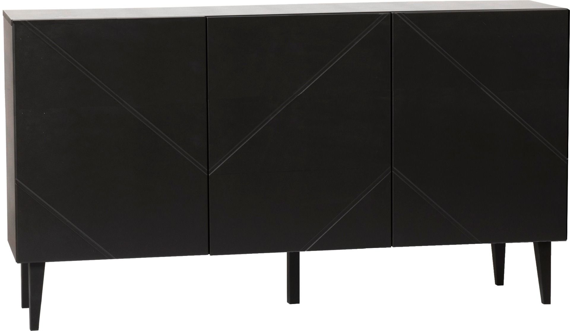 Vilja senkki 150 3 ovea, musta