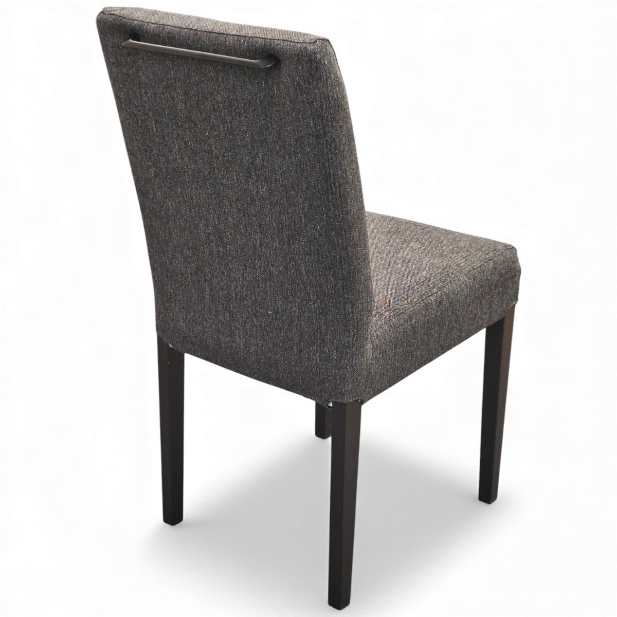 Tähkä verhoiltu ruokapöydän tuoli, tummanharmaa