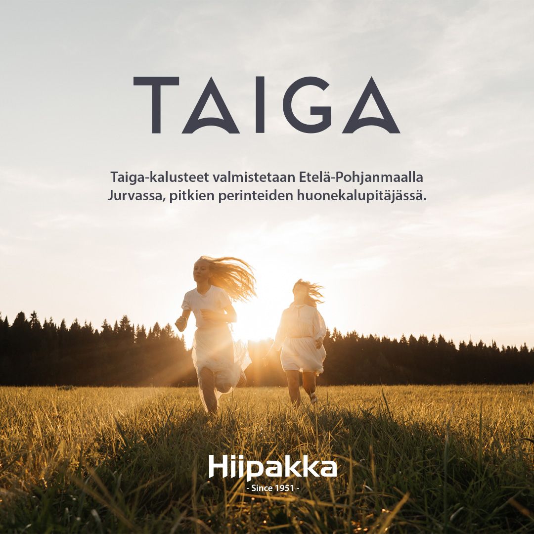 Hiipakka Taiga 5.8 korkea tv-taso 134 cm 