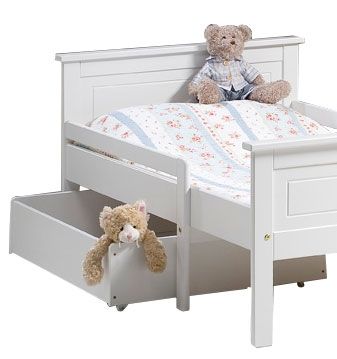 Talvitie lelulaatikko lasten sänkyyn