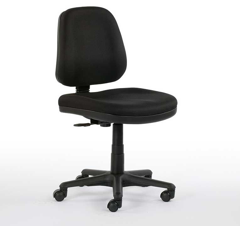 Team 9 työtuoli kaasujousella, musta