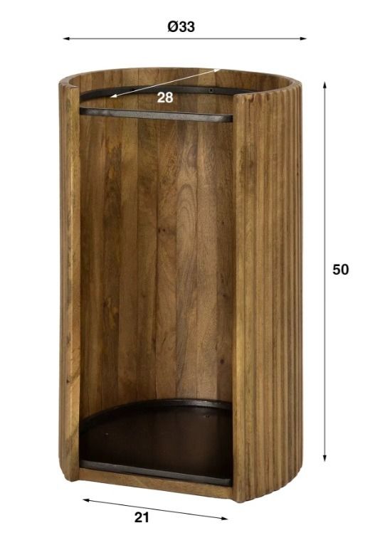 Amsterdam Wave sateenvarjoteline, mangopuu