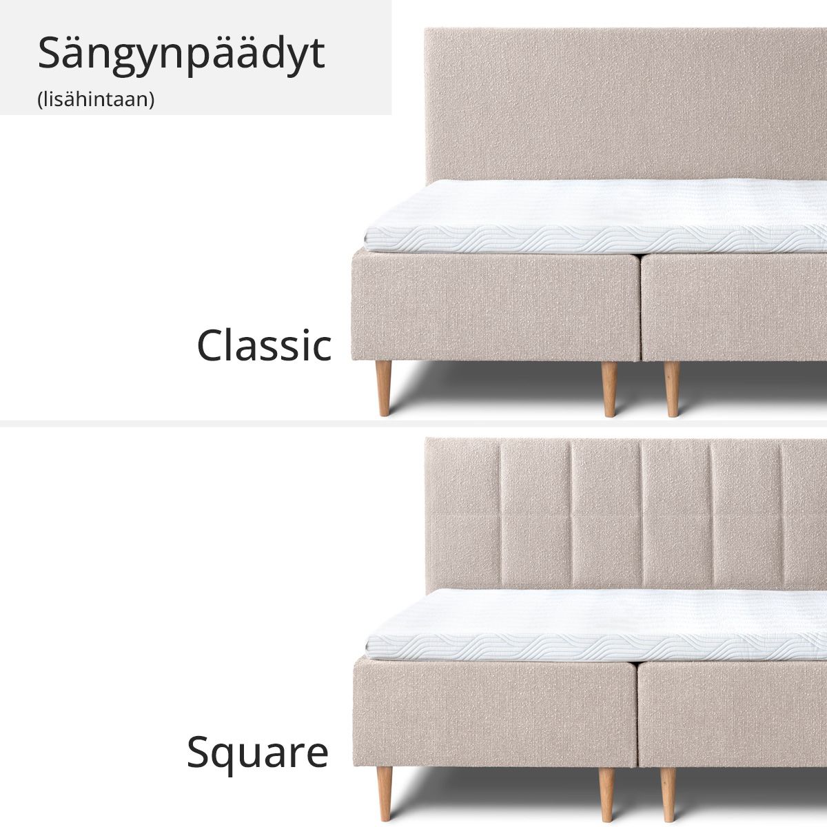 Tempur Break runkosänky 160x200, eri värejä