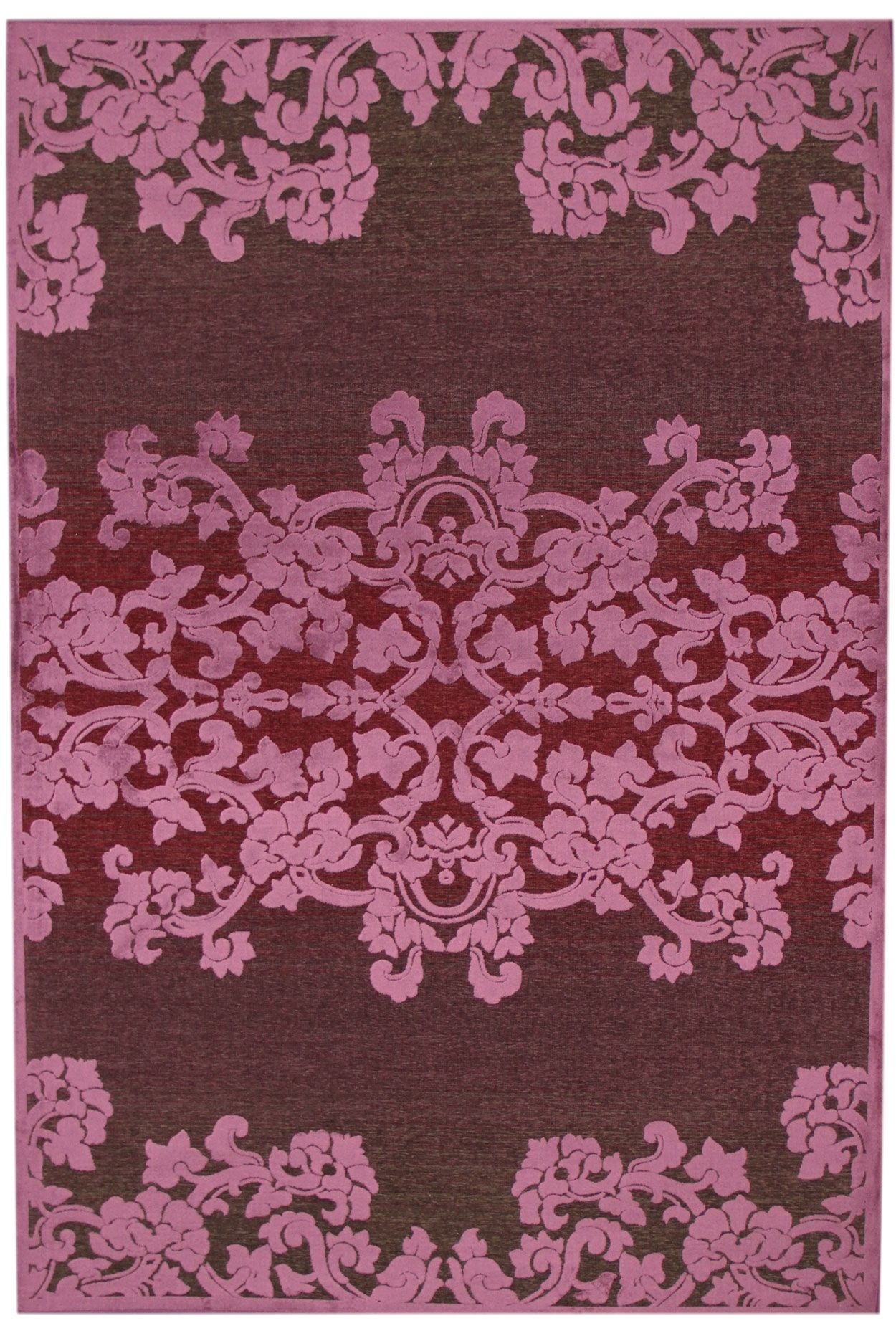 Tertio -viskoosimatto lila, 200x300 cm