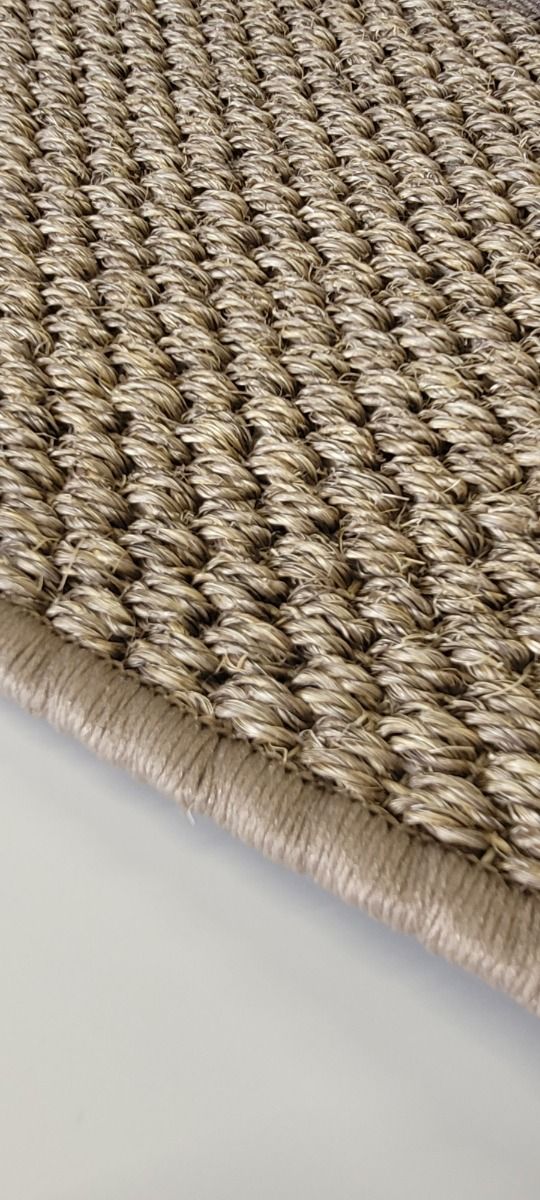 Sisal matto tigra, Sora, mittojen mukaan