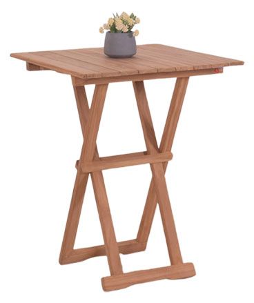 Timor parvekepöytä Jaava tuoleilla, tiikkiä