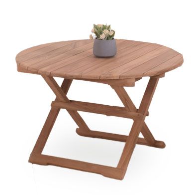 Samosir pöytä + 4 Timor tuolia, tiikkiä