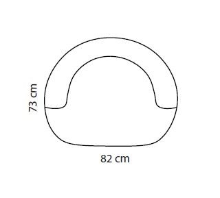 Tofu -nojatuoli, eri värejä
