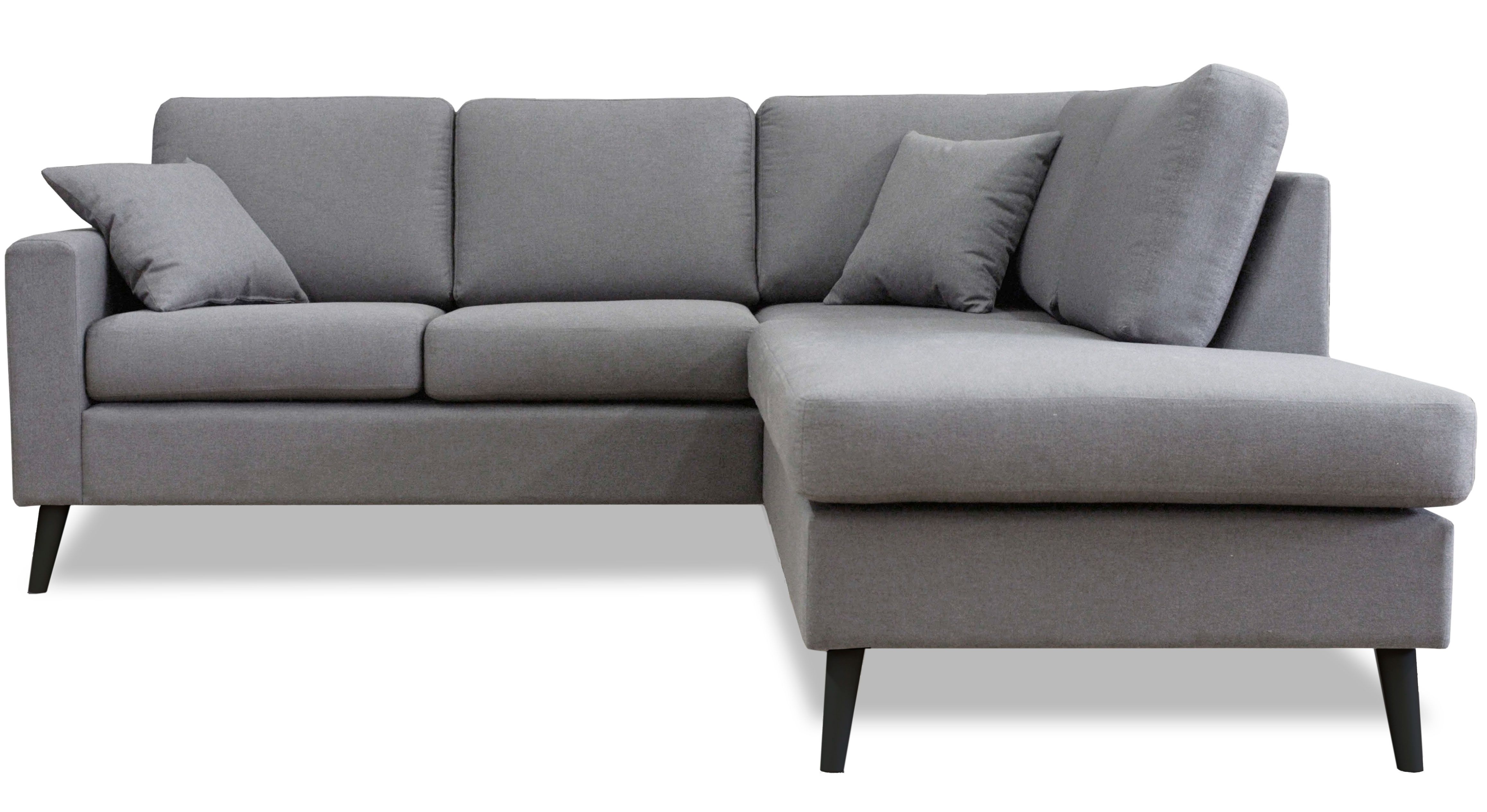 Toledo avokulmasohva harmaa