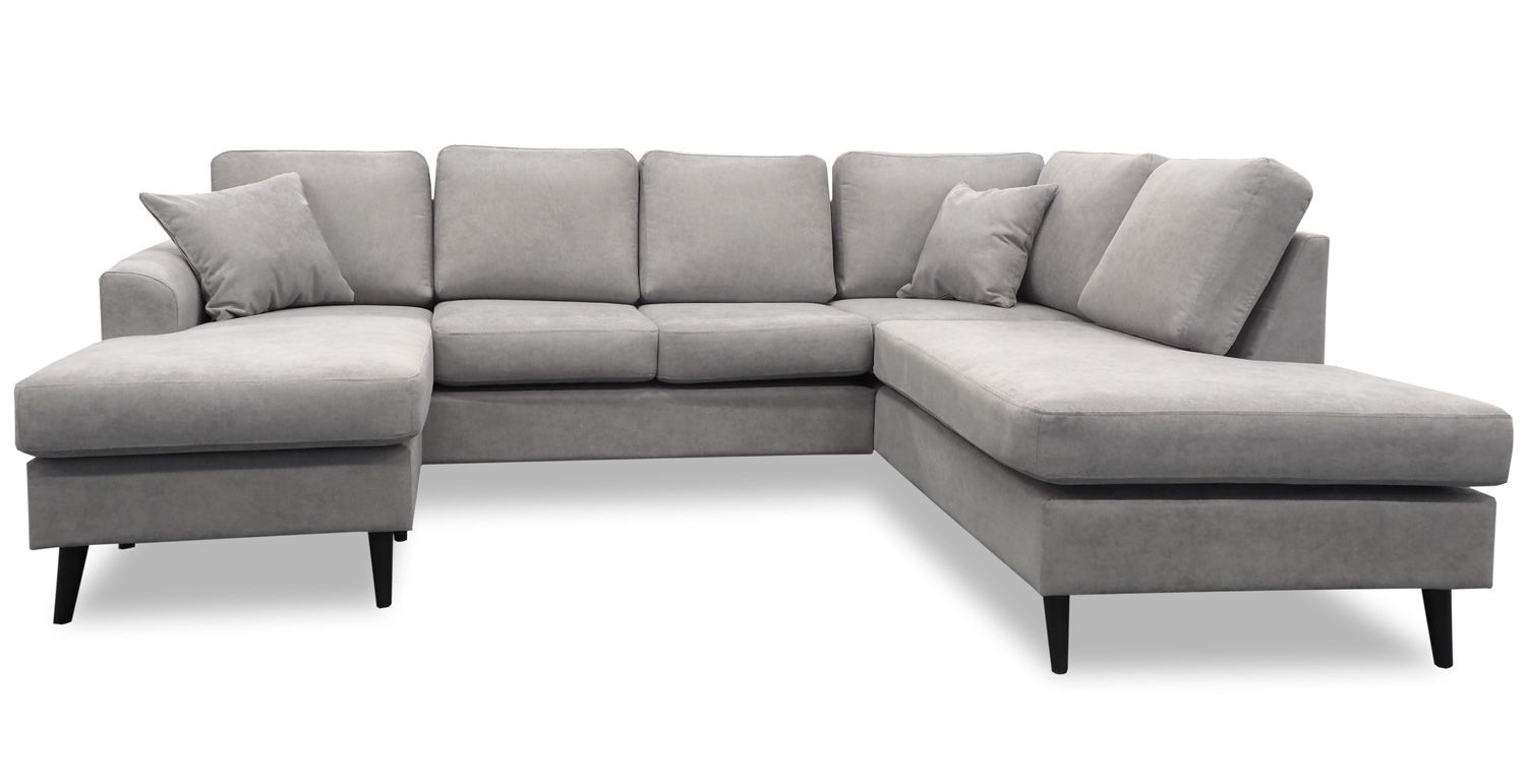 Toledo U-kulmasohva, eri värejä