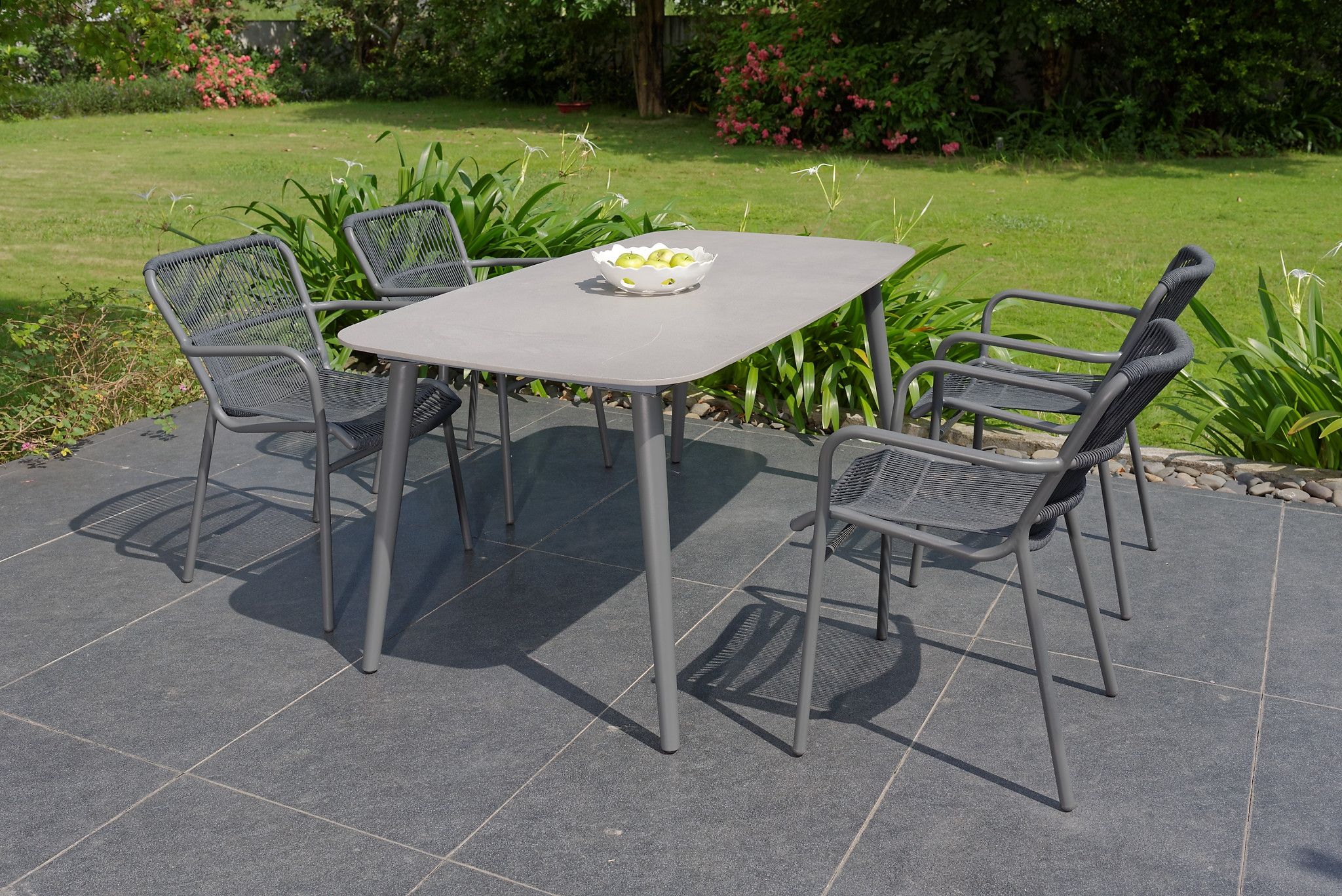 Tonga ruokapöydän tuoli, puutarhakaluste