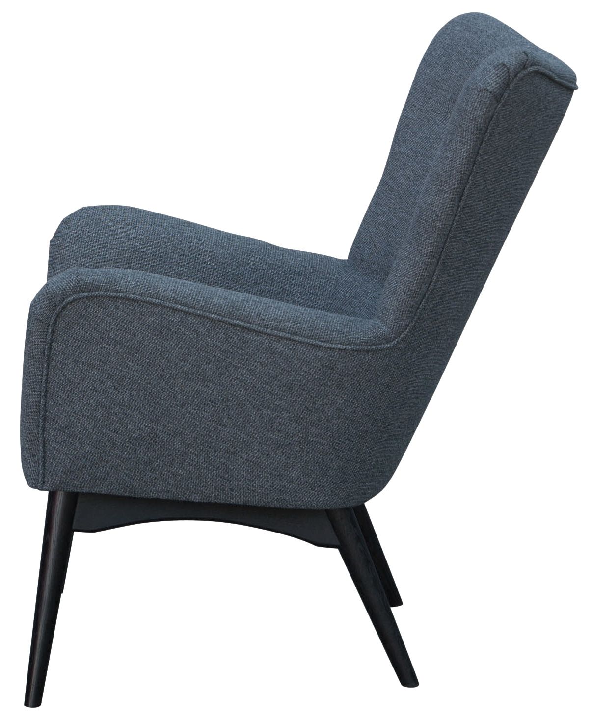 Topline Dixie nojatuoli, tummanharmaa