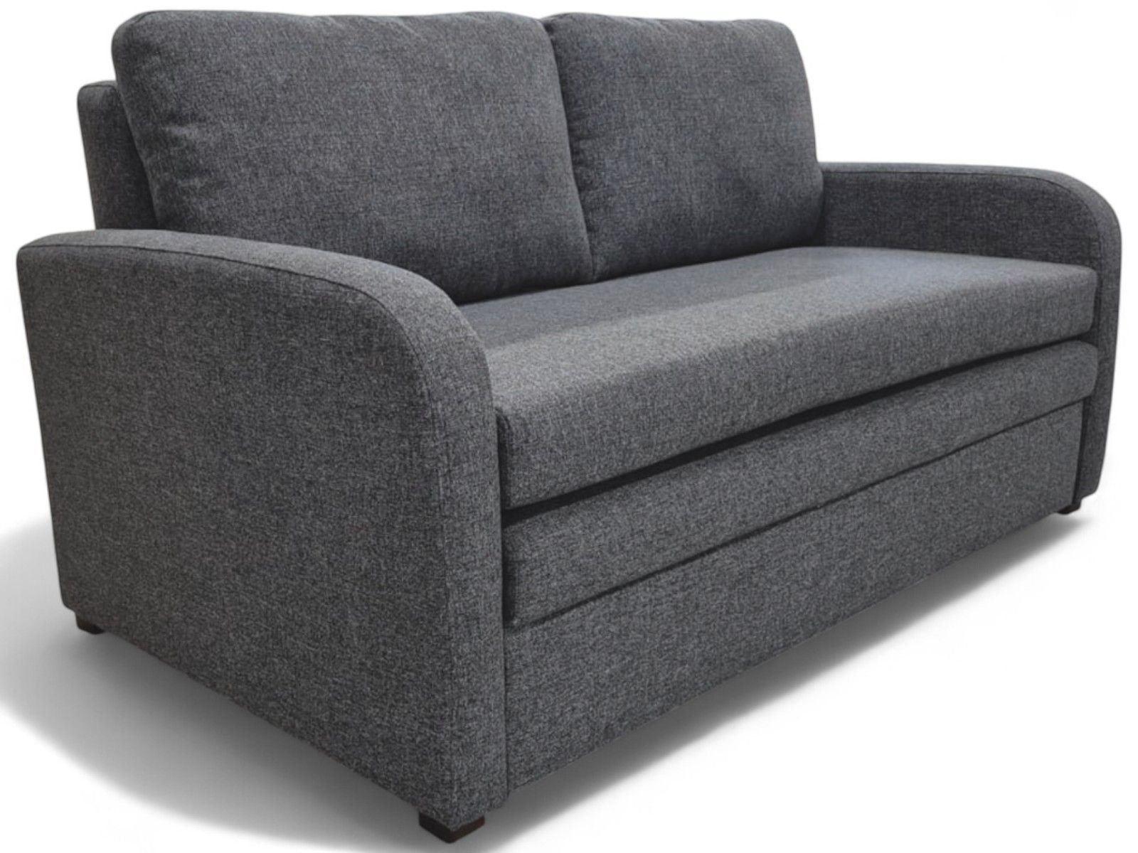 Torres 2-istuttava vuodesohva, harmaa