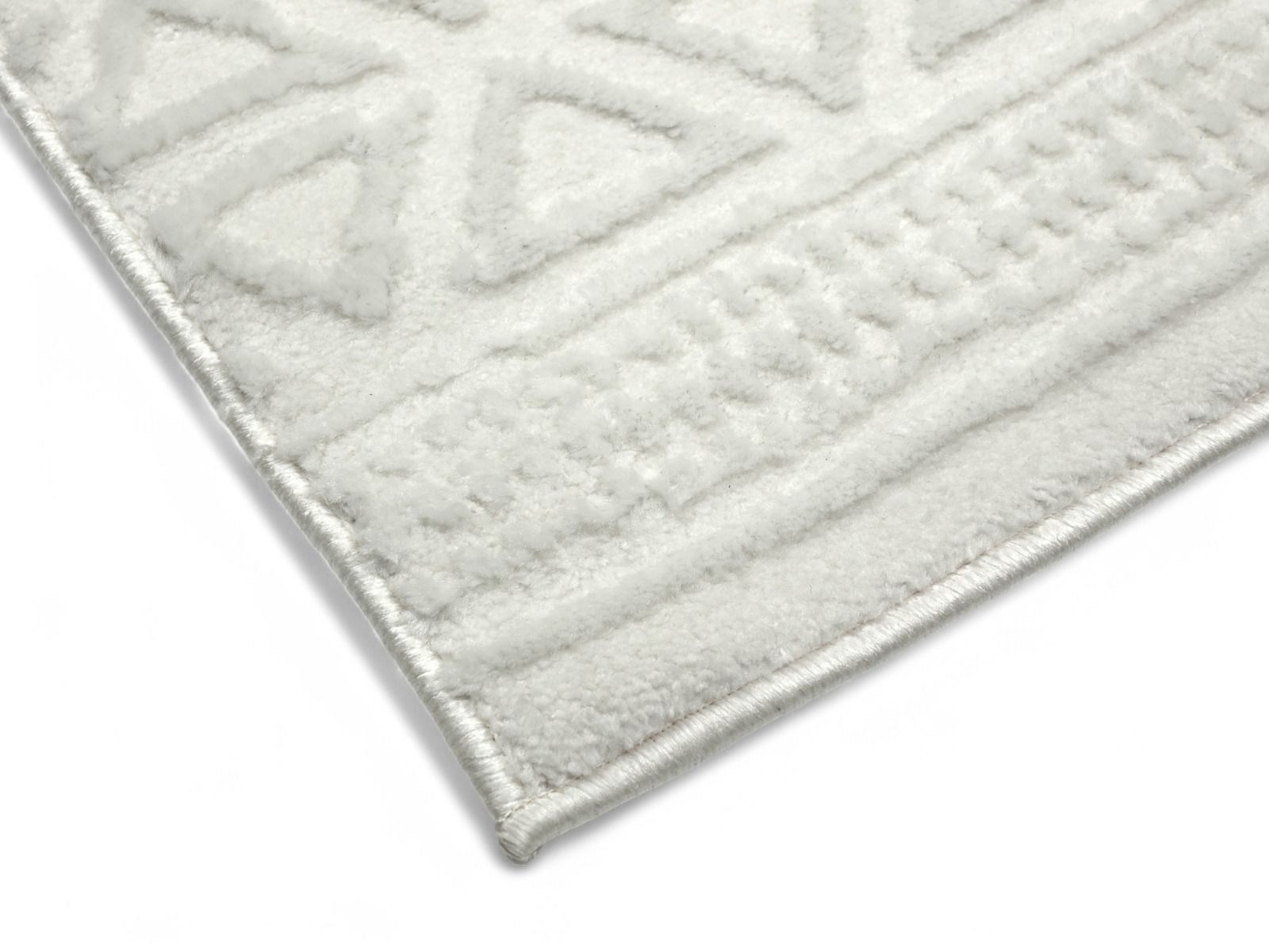 Fayette matto Trista valkoinen, eri kokoja