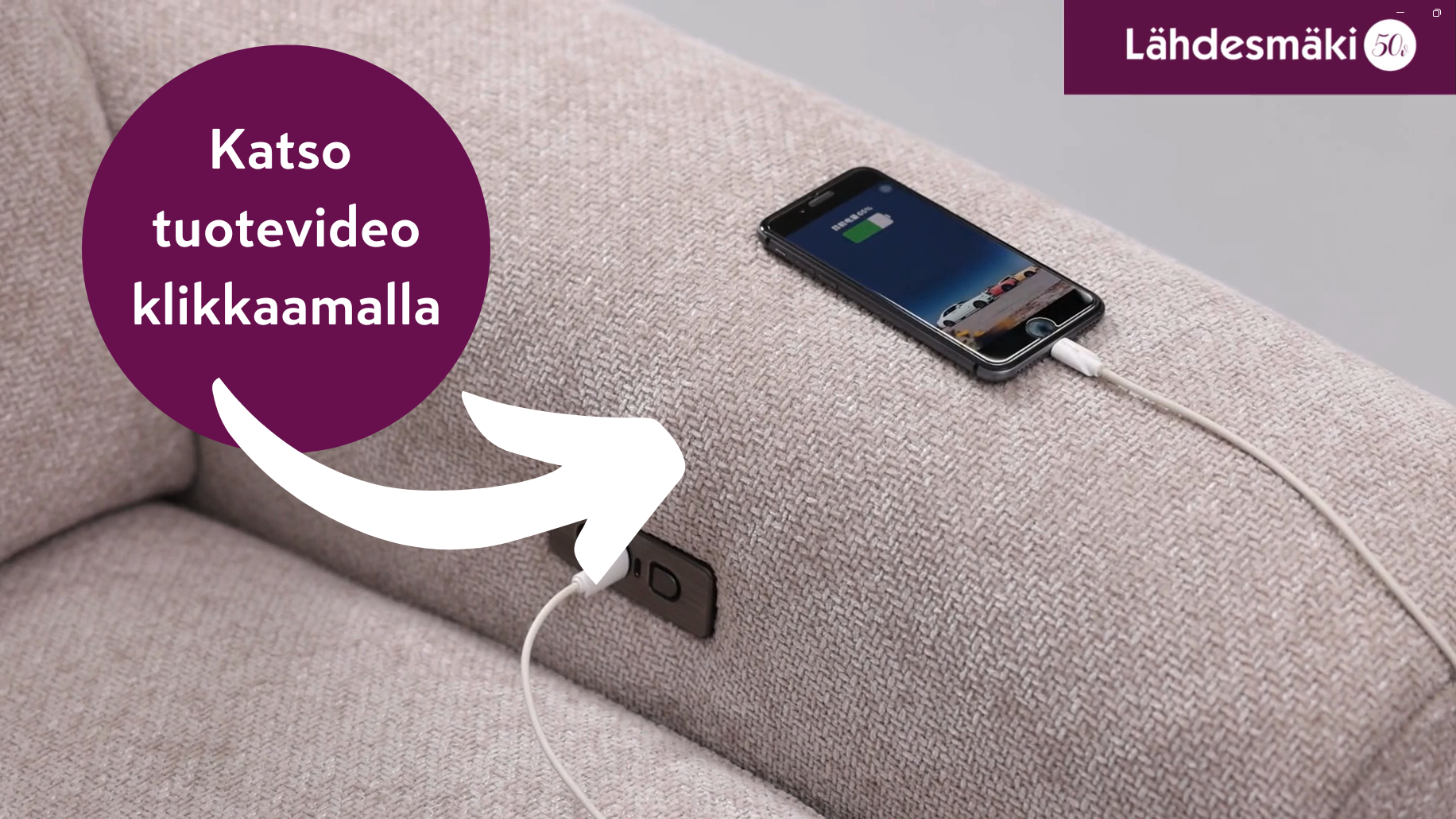 Viking vuodekulmasohva mekanismilla, taupe