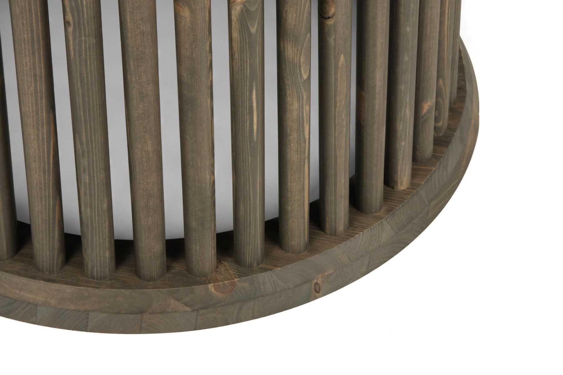 Elina pyöreä ruokapöytä 130cm, harmaa