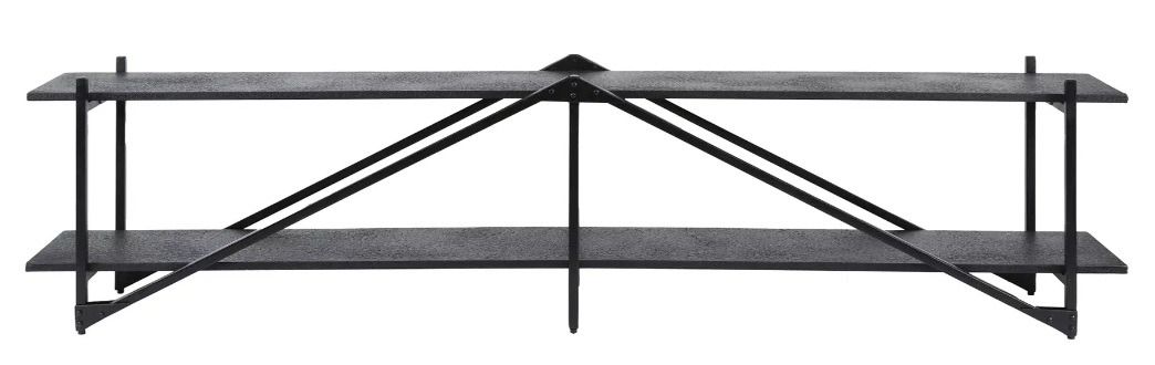 Amsterdam Piega TV-taso 220cm, tummanharmaa