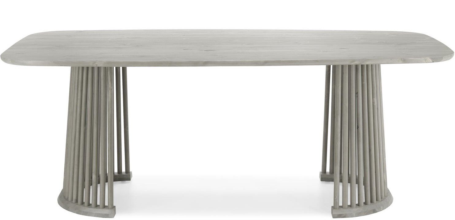 Tyyni ruokapöytä 97x200 rimajalalla