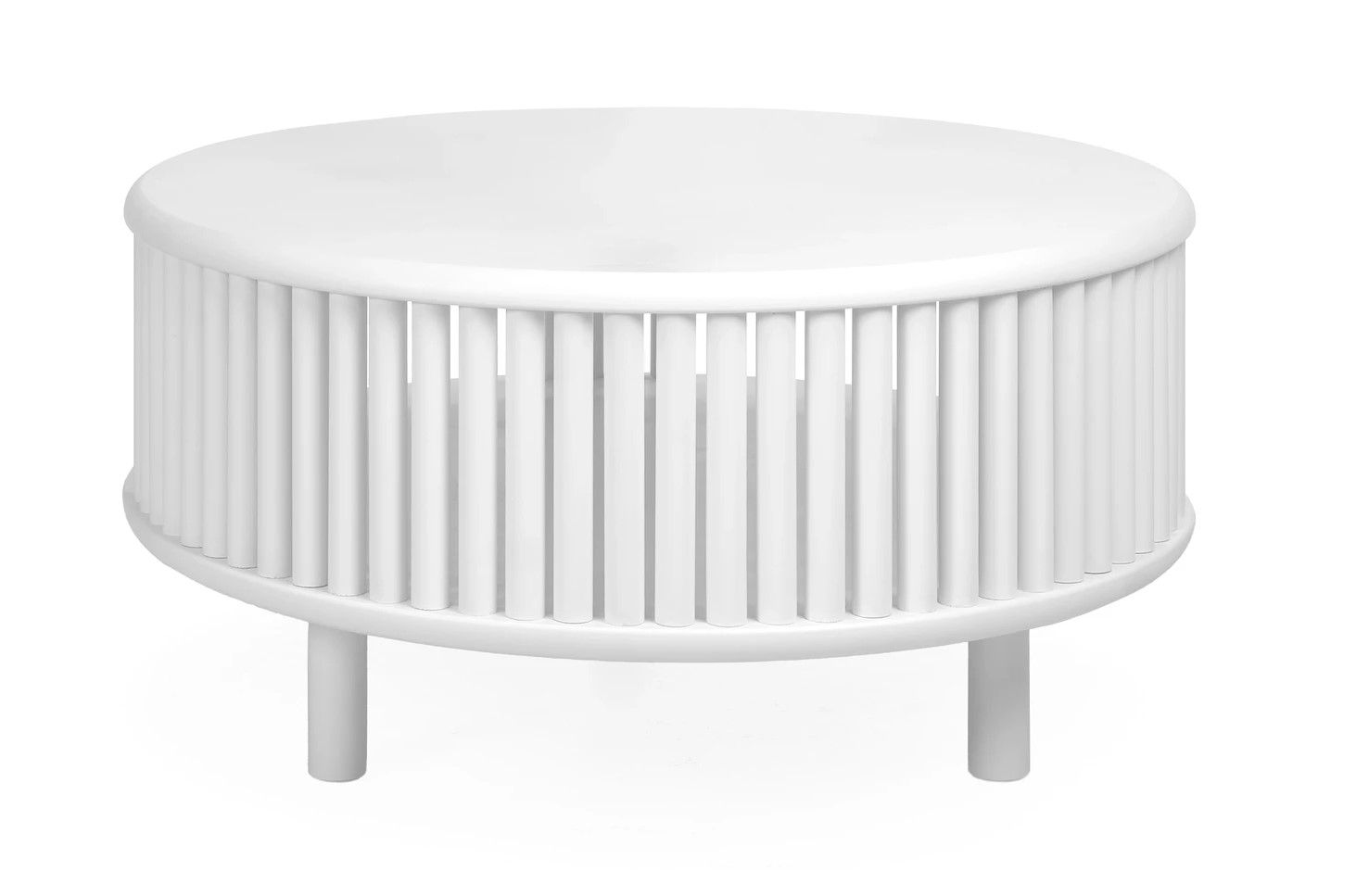 Tyyni sarjapöytä rima, valkoinen