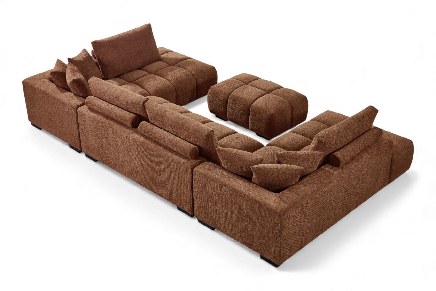 Dumbo U-kulmasohva oranssi