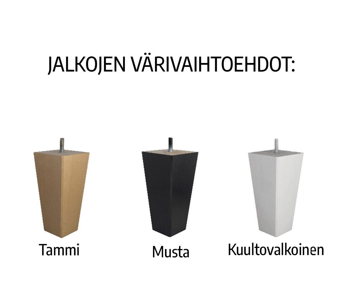 Unico Bistro 3-ist sohva, eri värejä