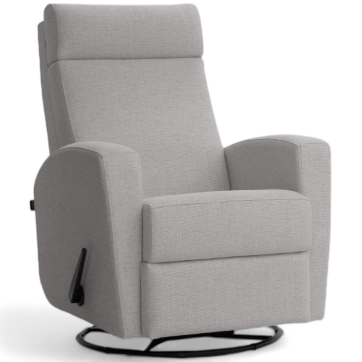 Suomessa valmistettu mekanismituoli Unico Aida vaaleanharmaana