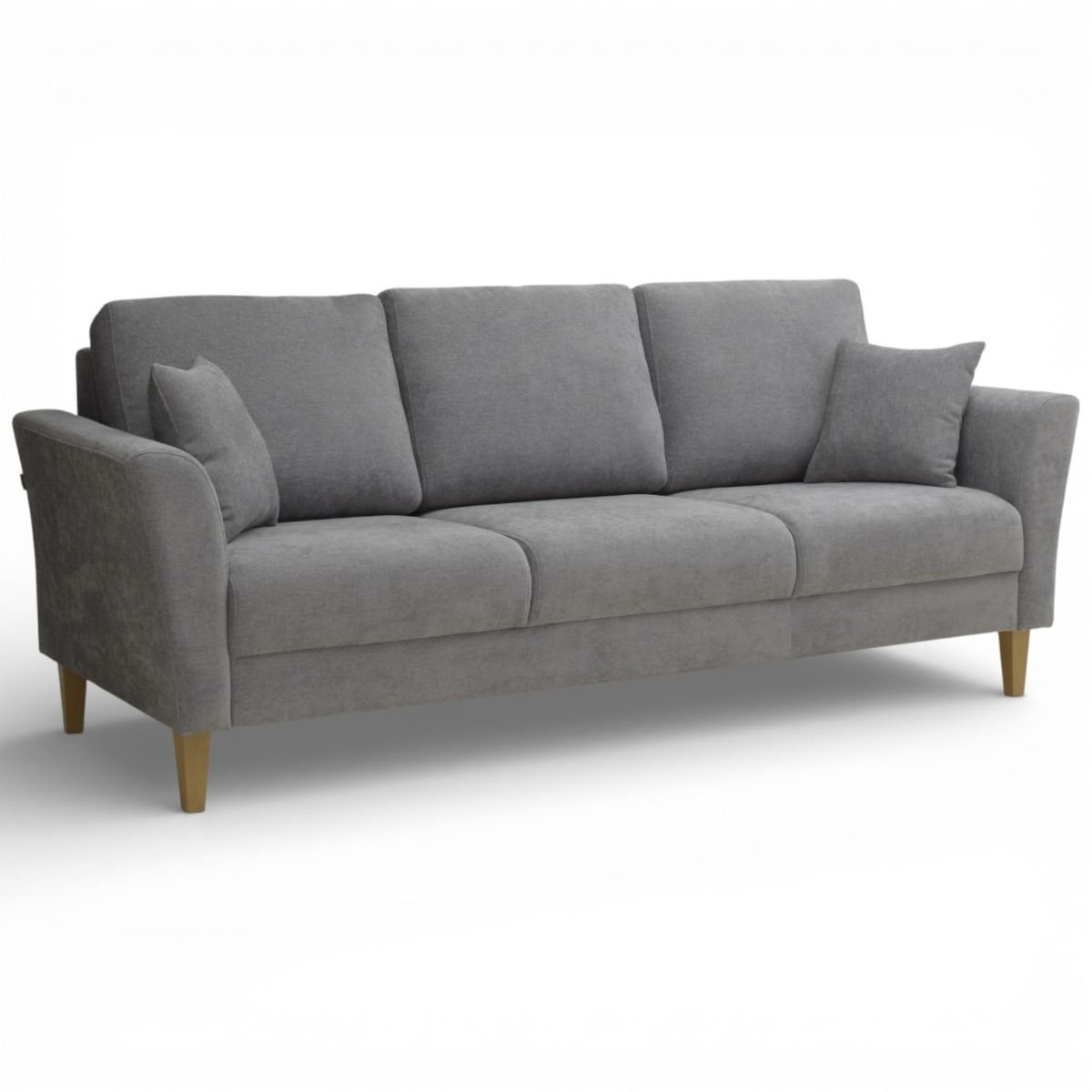 Harmaa sohva Unico Bistro kolmenistuttava