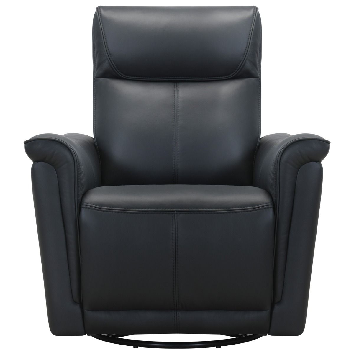 Valencia 3+1+1 sohvakalusto sähkömekanismeilla, musta nahka