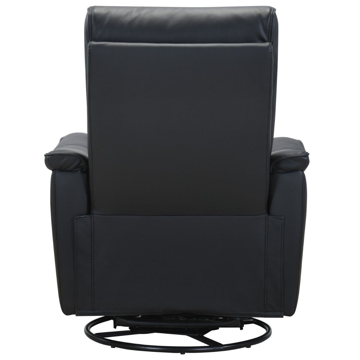 Valencia 3+1+1 sohvakalusto sähkömekanismeilla, musta nahka