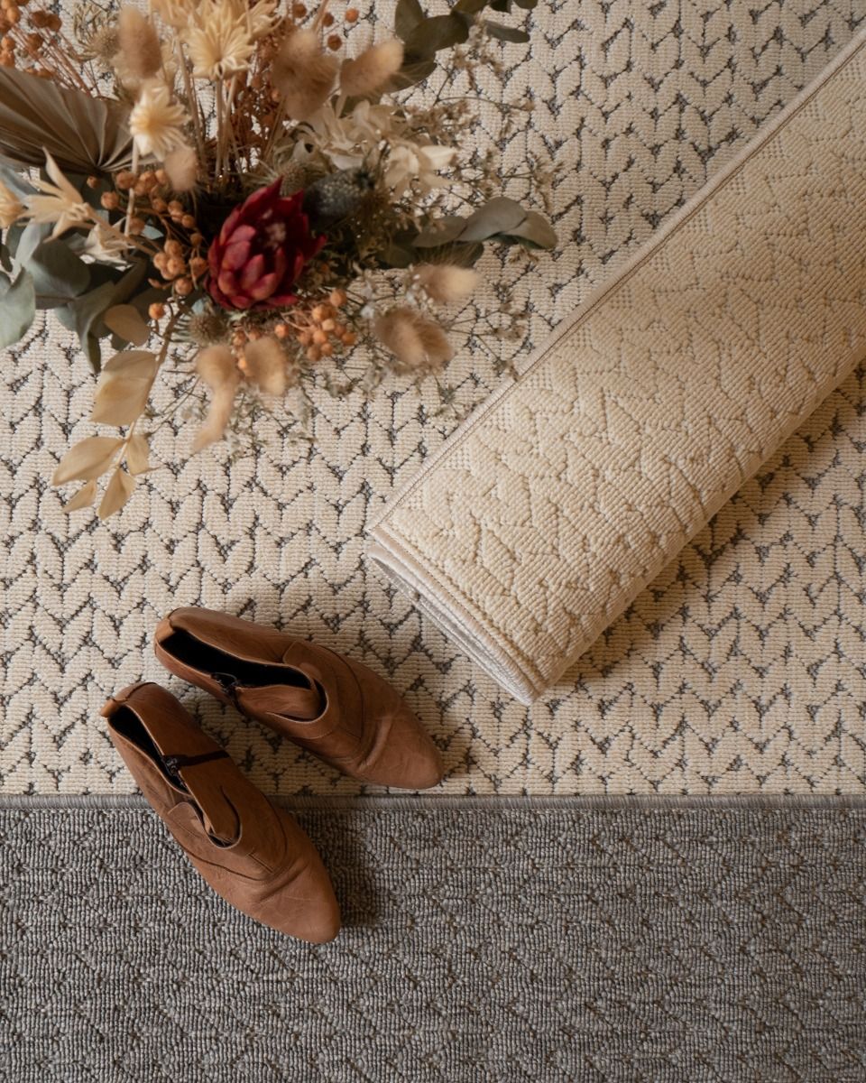 Valencia matto Luonnonvalkoinen, 160x230 cm