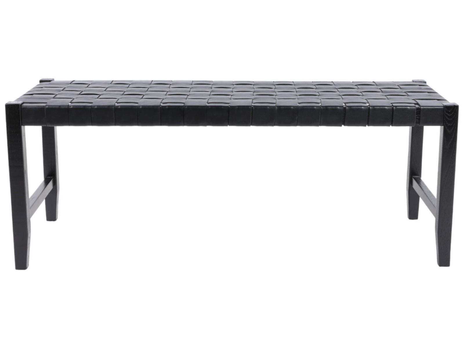 Valio penkki 120 cm satulavyöllä musta