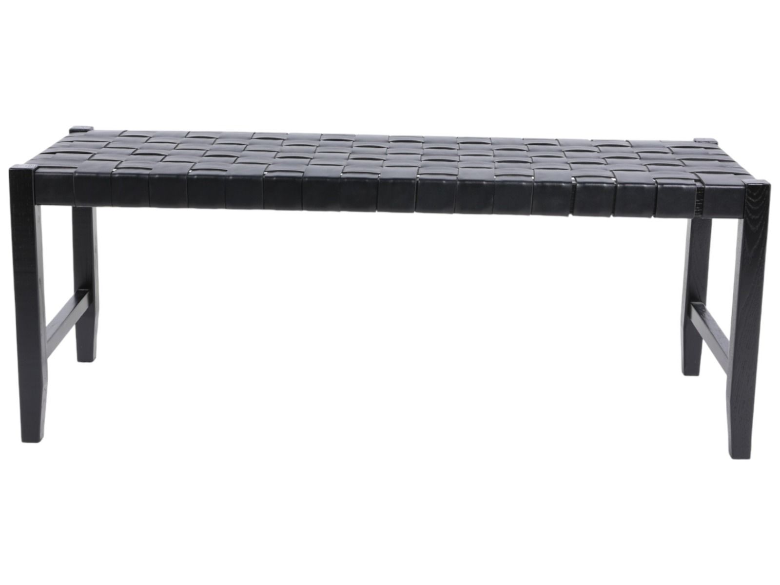 Valio penkki 120 cm satulavyöllä musta