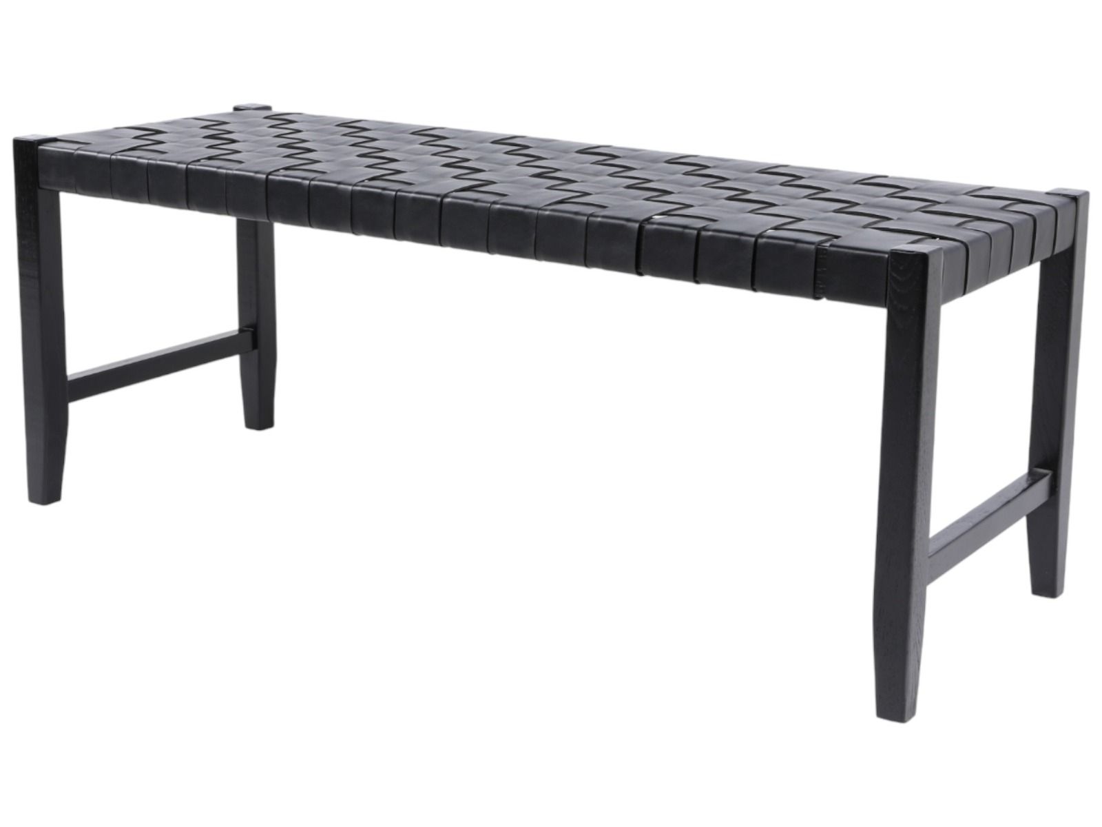 Valio penkki 120 cm satulavyöllä musta