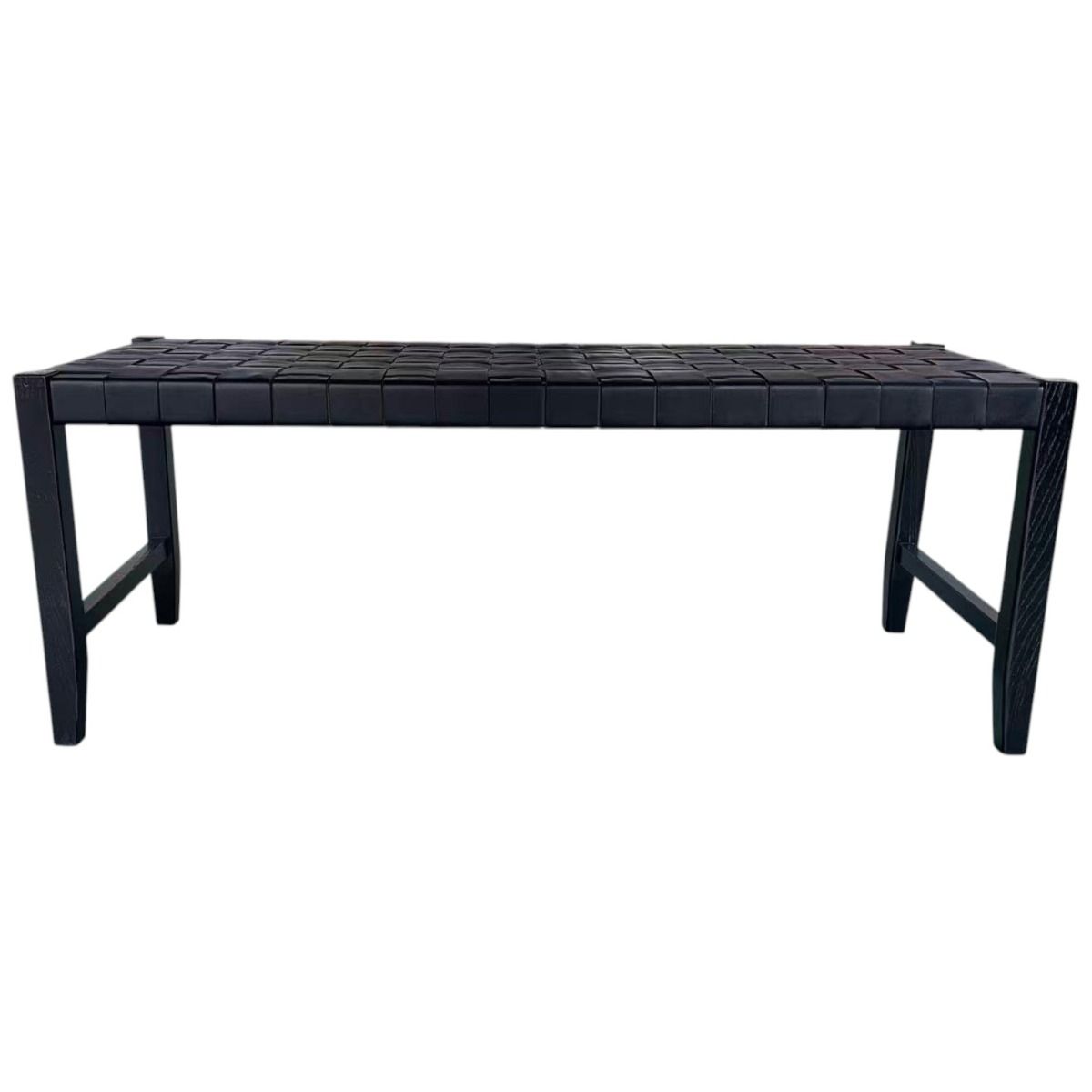 Valio penkki 120 cm satulavyöllä musta