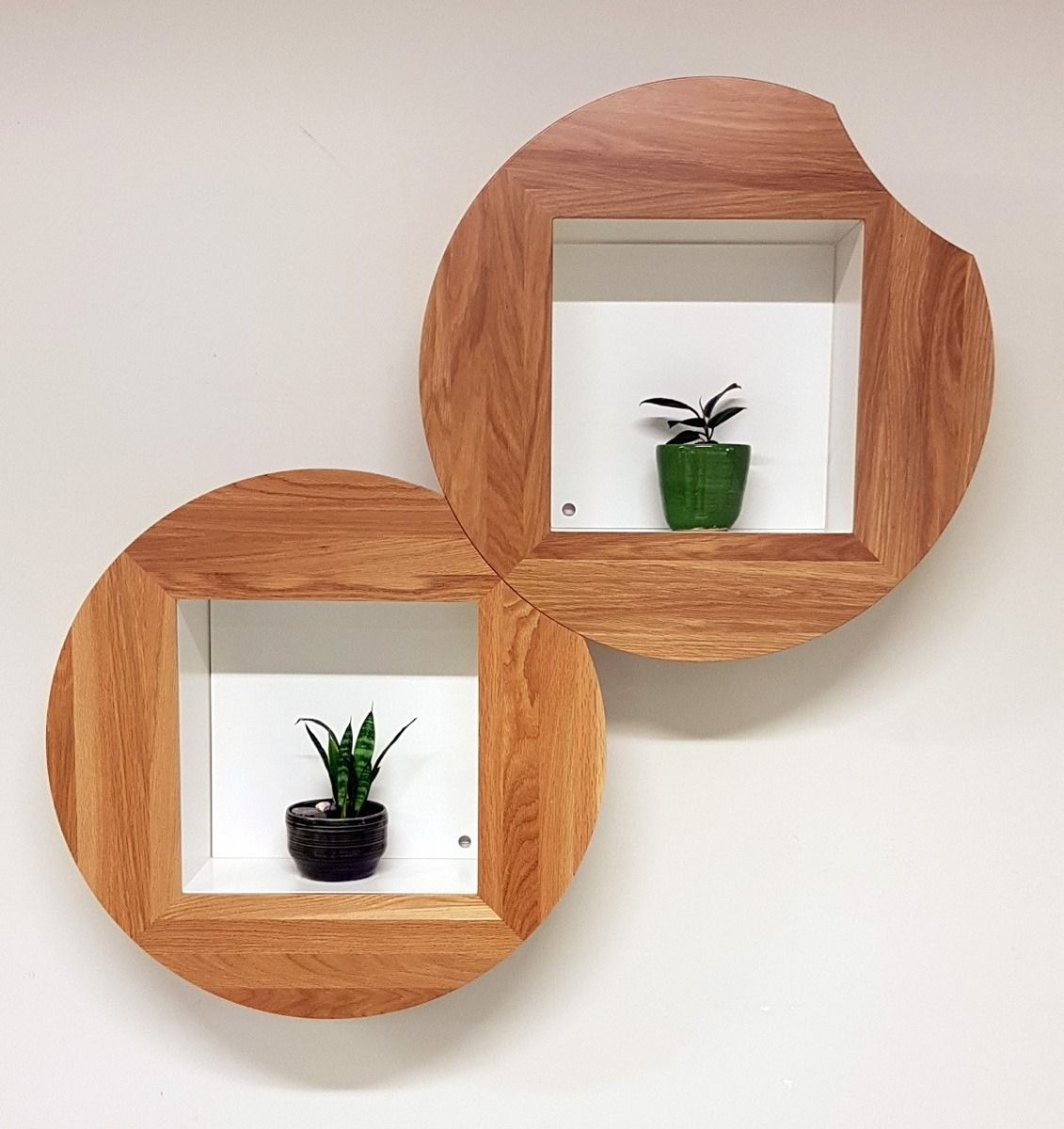 Puulon nelio-modulihylly