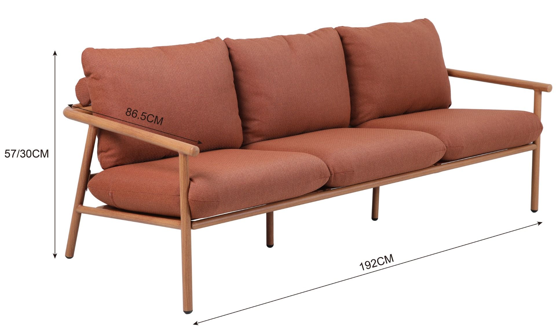 Vanamo sohva ulkokäyttöön terra