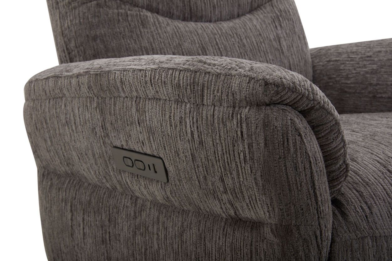 Venetzia sähkösäätöinen tv-tuoli, harmaanruskea