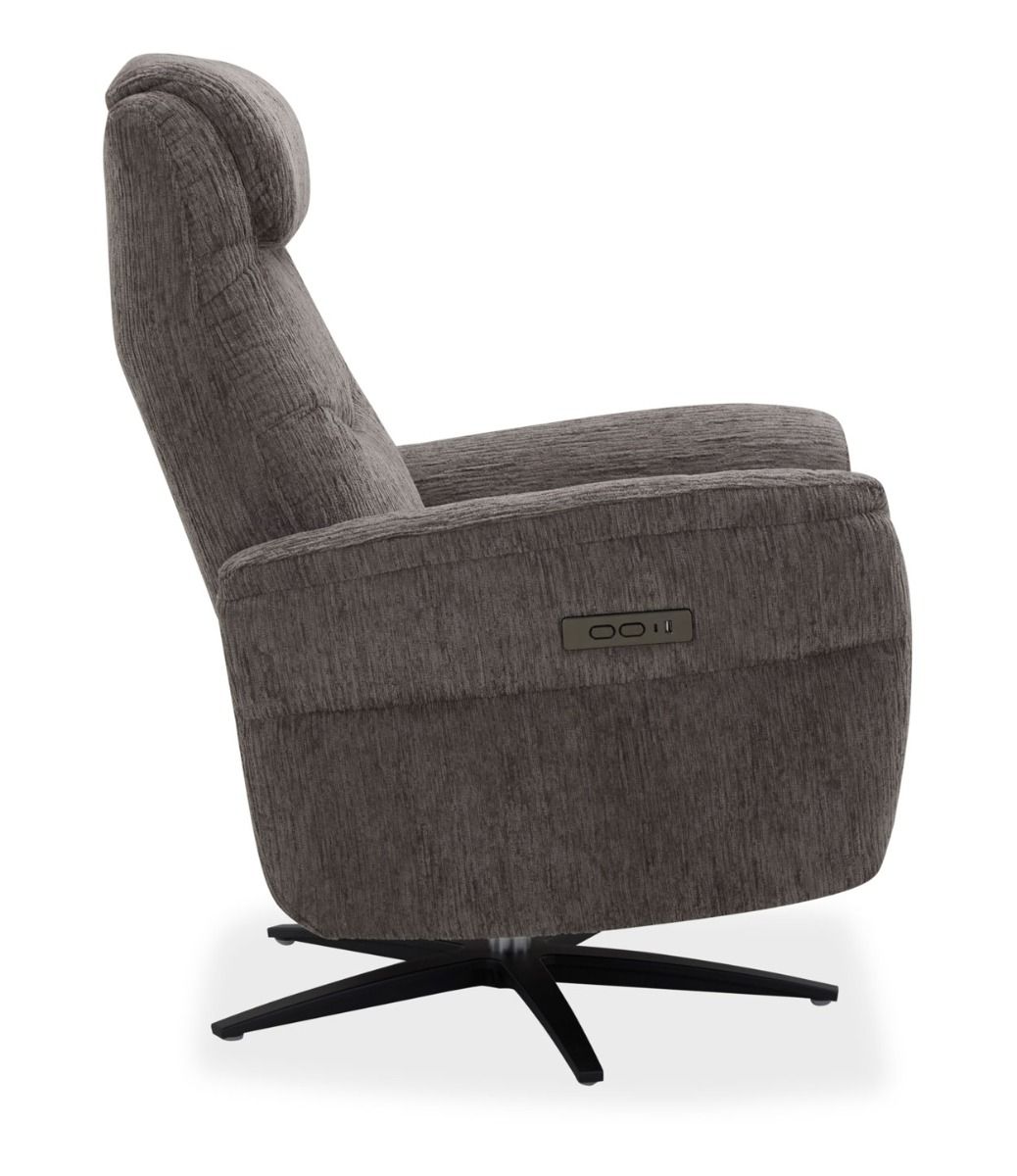 Venetzia sähkösäätöinen tv-tuoli, harmaanruskea