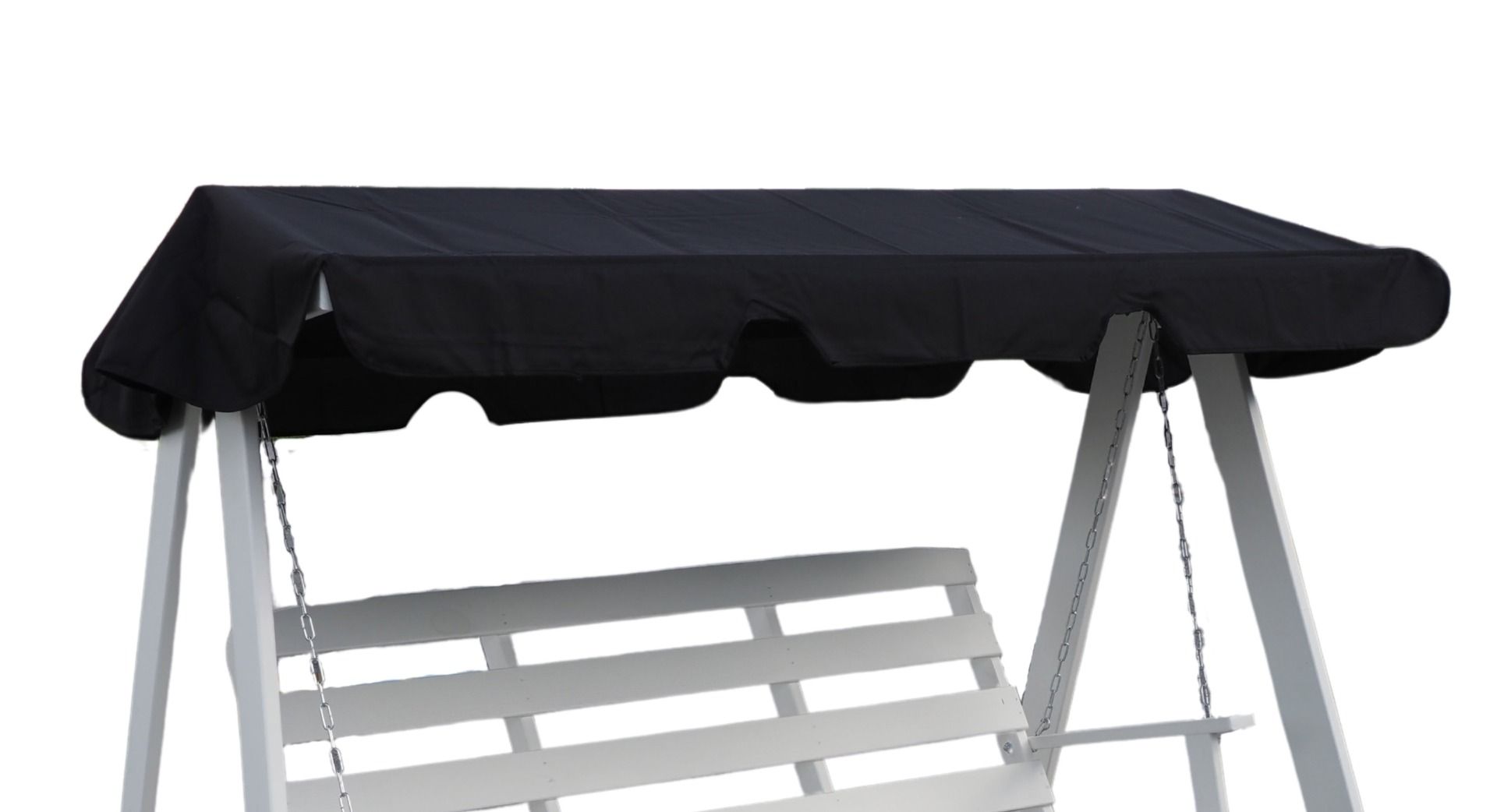 Keinun varakatto musta kangas