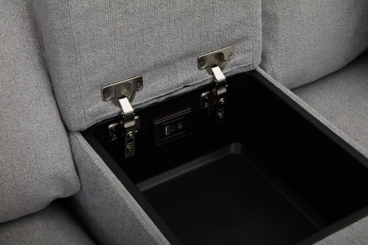 Versailles avokulmasohva sähkösäädöllä