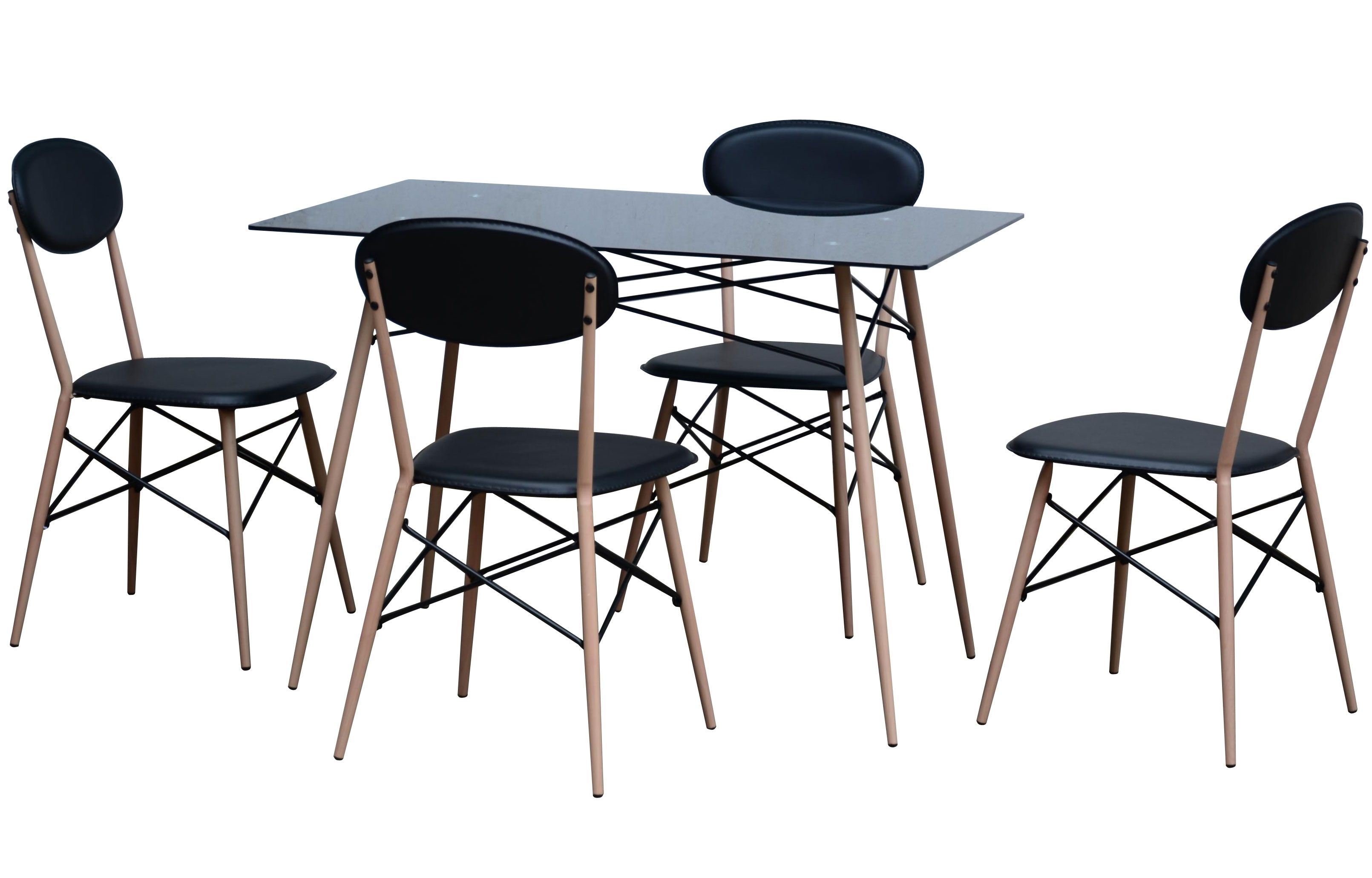 Vicentza ruokaryhmä neljälle, musta