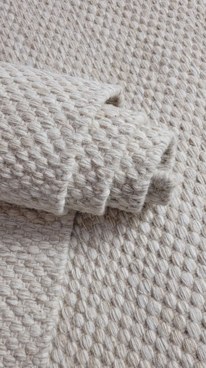 Victoria villamatto, beige eri kokoja