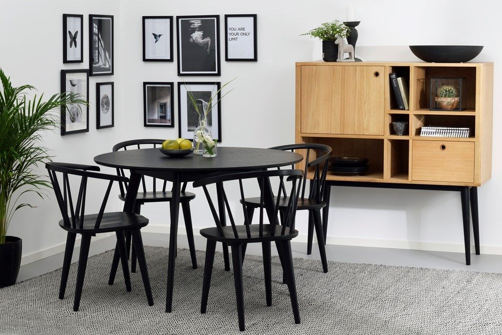 Rowico Carmen tuoli, musta