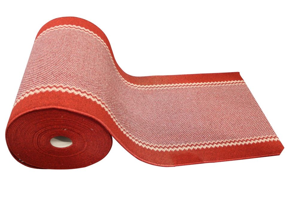 Vienna käytävämatto 80 cm lev, punainen