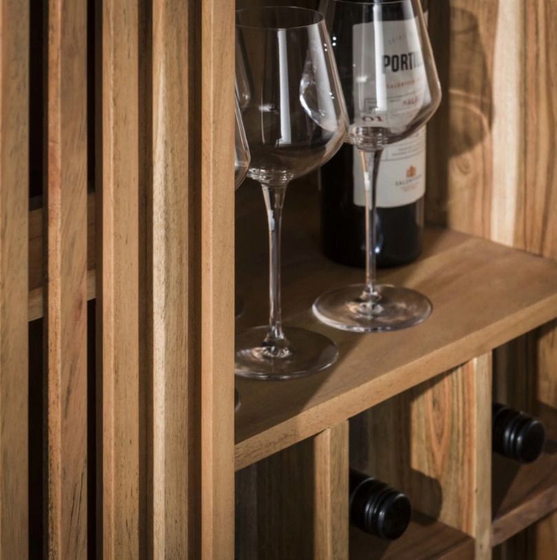 Amsterdam Slide viinikaappi, akaasia