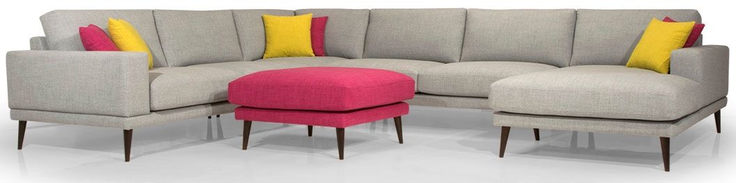 Unico Viivi U-kulmasohva, eri värivaihtoehtoja